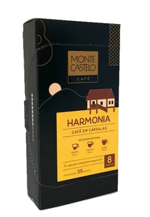Harmonia Nespresso Compatible Capsules - Intesity 8